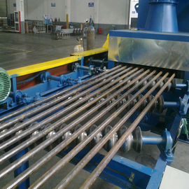 Stable Steel Pipe Shot Blasting Machine Electric Fuel For Surface Treatment
