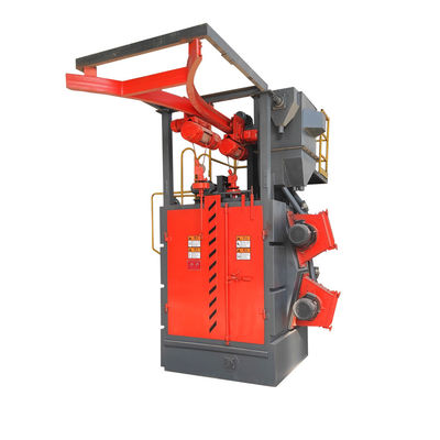 Q378 Hook Type Shot Blasting Machine For Car Wheels Cleaning Rust Remove