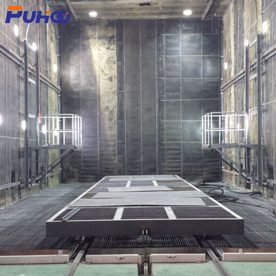 Q26 Series Sand Blasting Room For Steel Structure Cleaning Painting Room Automatic Recycling Sand Blasting Room