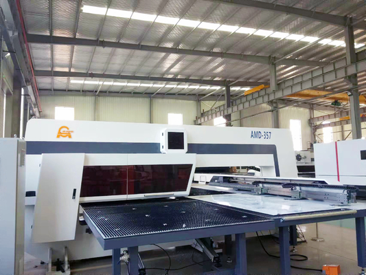 Punzonadora Cnc AMD-357 Turret CNC Punching Machine Closed Type