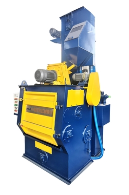 Q32 Crawler Tumble Belt Type Shot Peening Machine For Heavy Type Springs