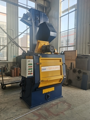 Q32 Crawler Tumble Belt Type Shot Peening Machine For Heavy Type Springs