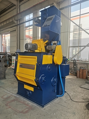 Q32 Crawler Tumble Belt Type Shot Peening Machine For Heavy Type Springs