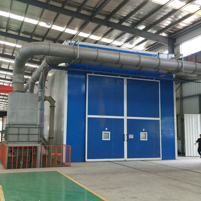 Shot Blasting Room For Steel And Alloy Surface Cleaning