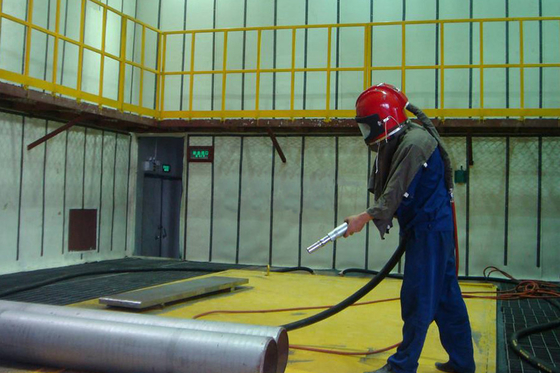 Fully Automatic Recovery Type Sand Blast Room Air Tank For Blasting